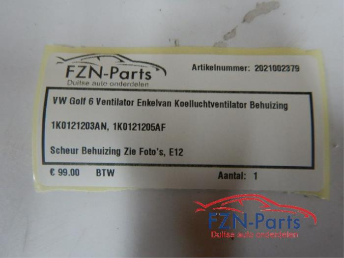 Kachel Ventilatiemotor Volkswagen Golf (22741235)