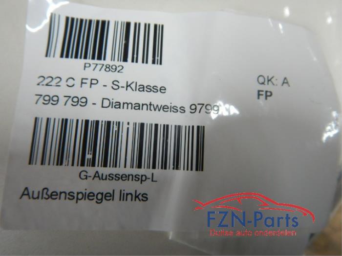 Buitenspiegel links Mercedes S-Klasse (22725640)