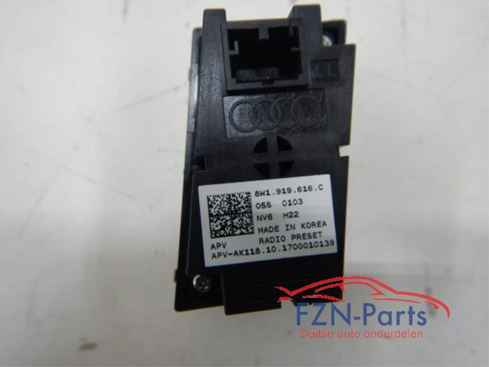 Audi A5 F5 MMI High Bedieningspaneel Numeriek