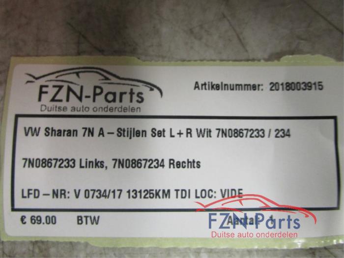 Stijl rechts-voor Volkswagen Sharan (22745047)