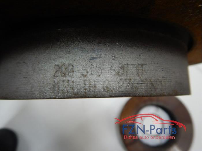 VW Polo 2G Remschijven Achterzijde