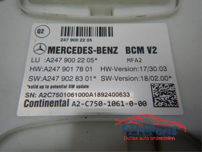 Mercedes-Benz A-Klasse W177 Body control Module