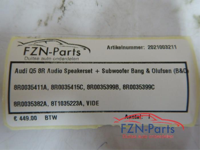 Speakerset Audi Q5 (22742101)