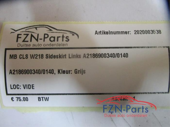 Mercedes-Benz CLS W218 Sideskirt Links