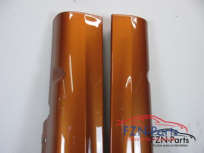 VW Golf 6 R20 Sideskirts R-Line Set L+R Honey Orange