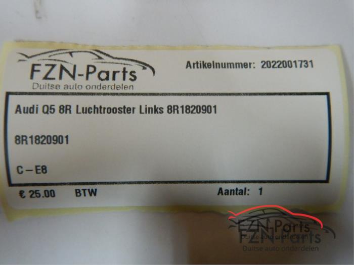Luchtrooster Dashboard Audi Q5 (22739930)