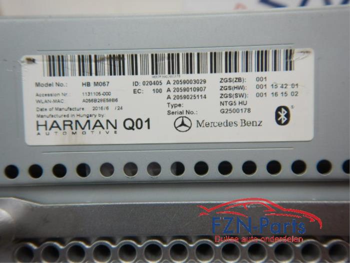 Navigatie Module Mercedes C-Klasse (22738369)