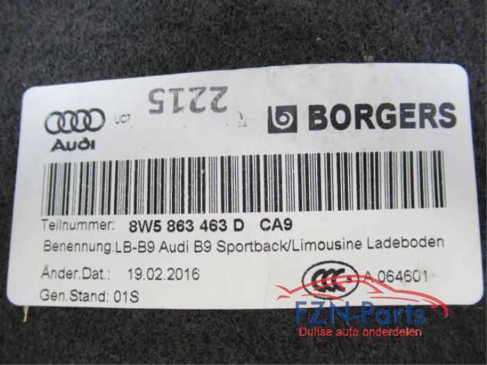 Audi A5 Laadvloer Bagageruimte