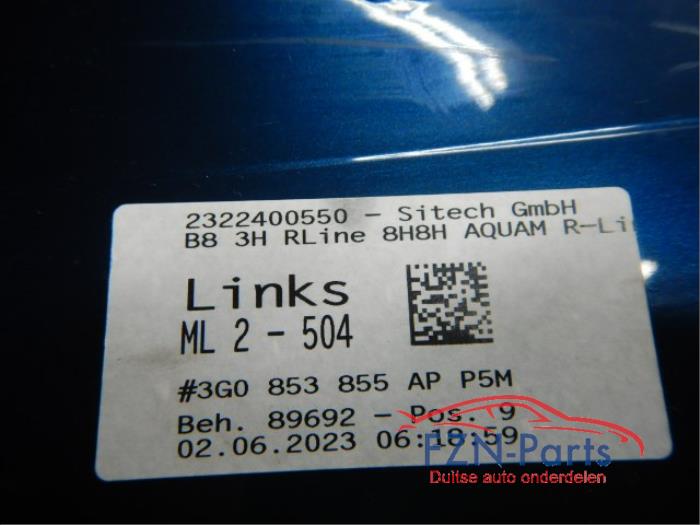 VW Passat B8 R-Line Sideskirts Links LP5M