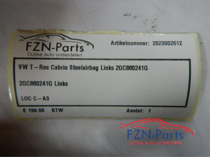 Airbag stoel (zitplaats) Volkswagen T-Roc (22730700)