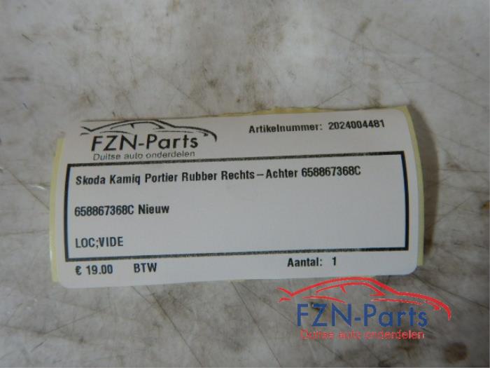 Portierrubber 4Deurs rechts-achter Skoda Kamiq (22745194)