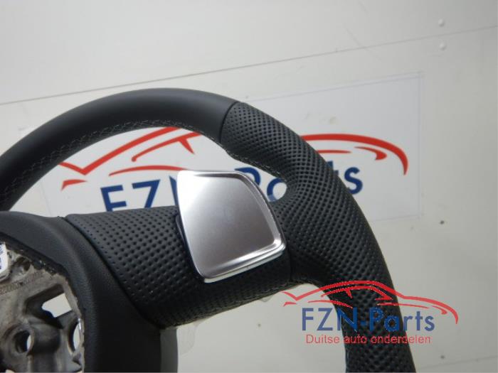 Audi A3 8Y Stuur MF+F1+VIEW Leer Grijs Stiksel