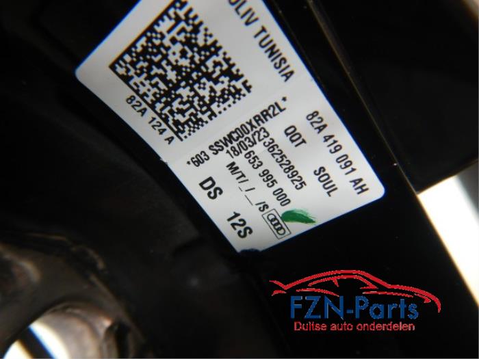 Audi A3 8Y S-line Stuur MF+F1+VIEW Leer Grijs stiksel