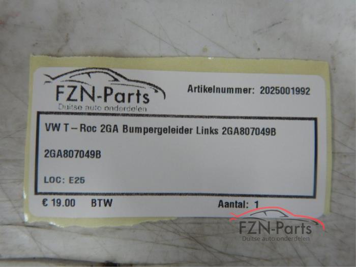 VW T-Roc 2GA bumpergeleider Links voor