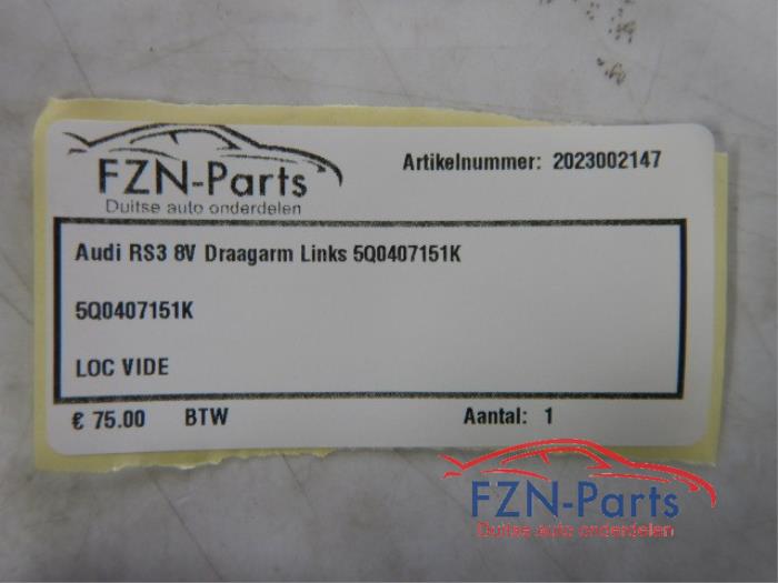 Draagarm links-voor Audi A3 (22727508)