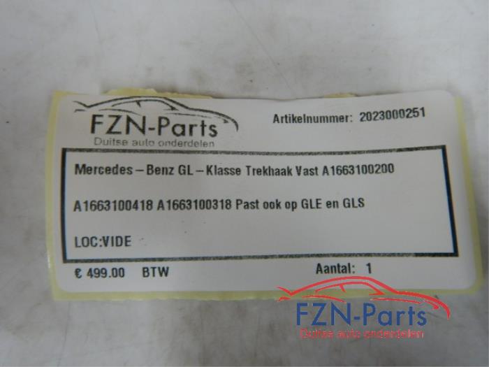 Trekhaak Mercedes GLE (22728134)