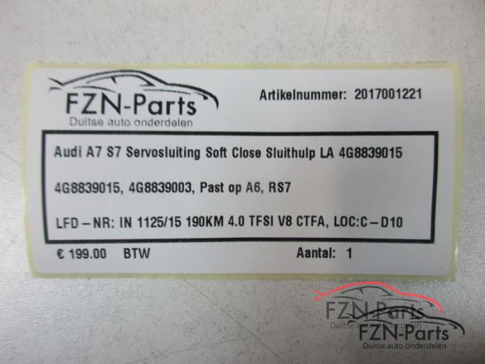 Sluithulpmotor portier links-achter Audi A7 (22741268)
