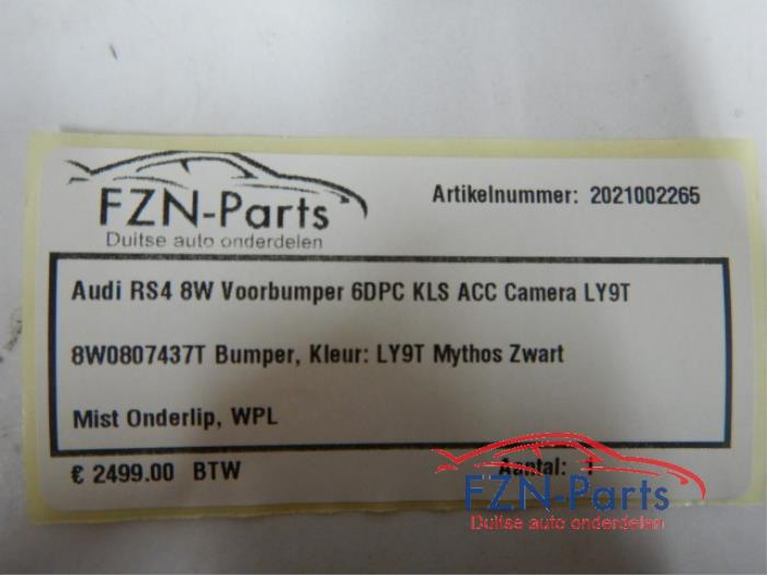 Voorbumper Audi A4 (22721195)