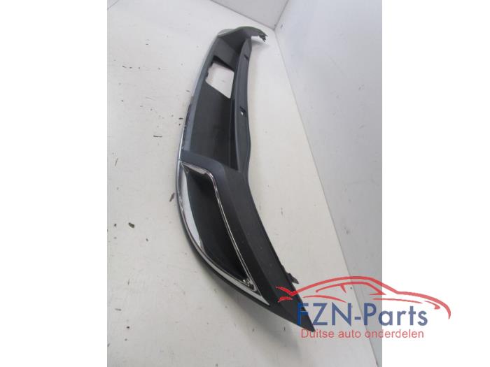 VW Golf 7 Facelift Diffuser Onderlip Achterbumper Vol Chrome
