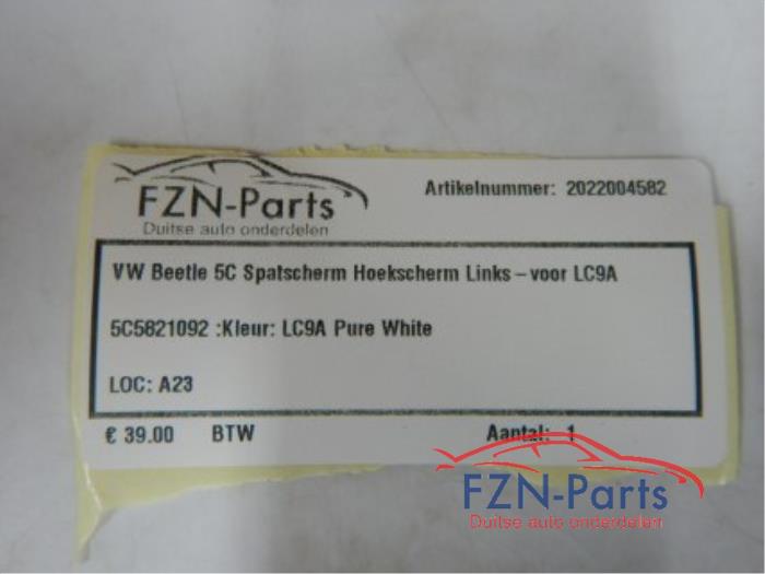 Scherm links-voor Volkswagen Beetle (22739171)