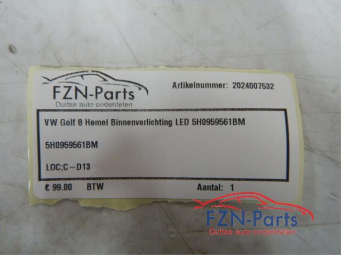 VW Golf 8 Hemel Binnenverlichting LED