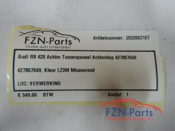 Achterklep Audi R8 (22738613)