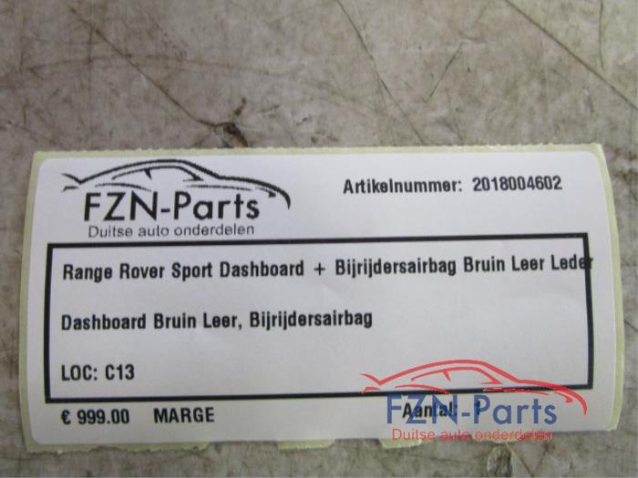 Airbag rechts (Dashboard) Landrover Range Rover Sport (22745227)