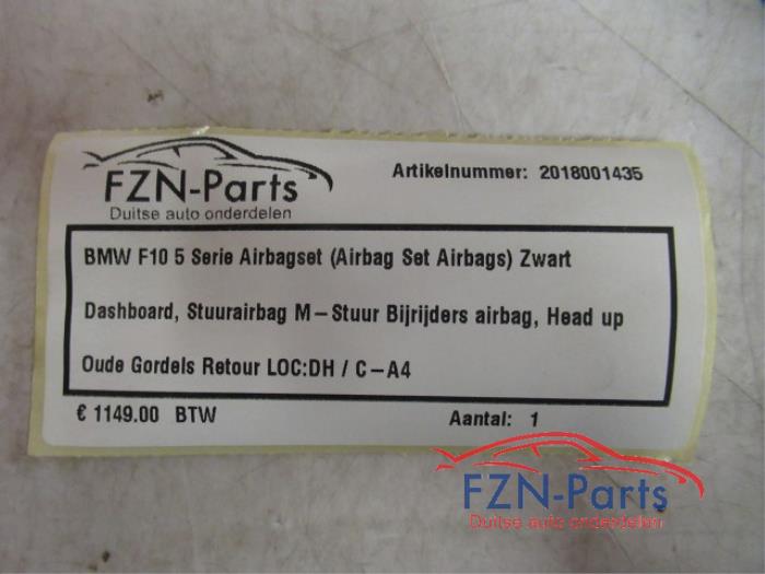 Airbag set + dashboard BMW 5-Serie (22727772)