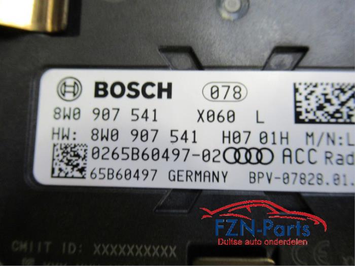 Audi A4 S4 8W ACC Radarsensor Afstandsregeling