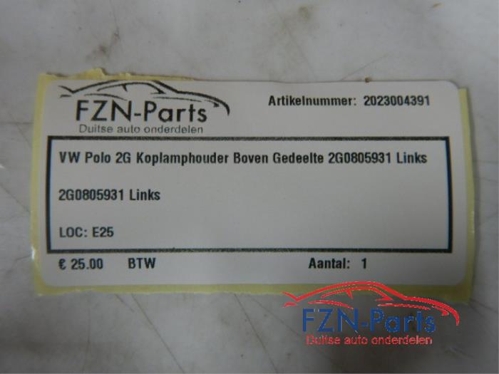 Koplampframe links Volkswagen Polo (22743827)