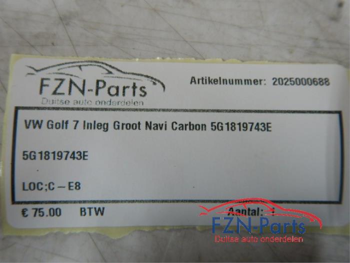 Dashboard sierlijst Volkswagen Golf (22744393)