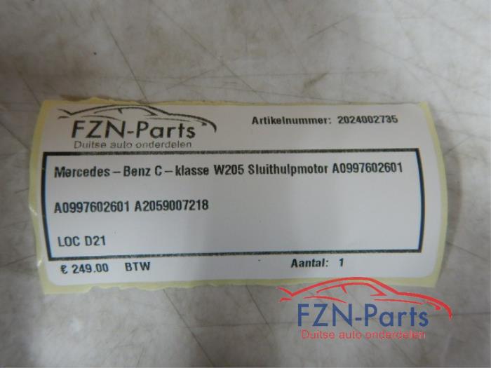 Mercedes-Benz C-Klasse W205 Sluithulpmotor