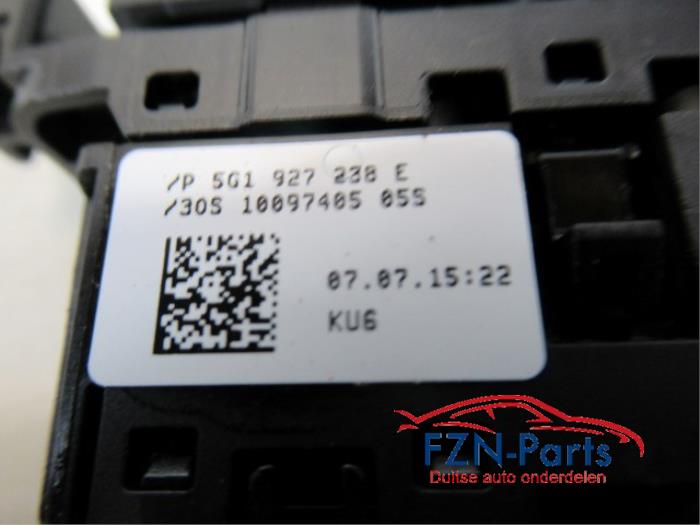 VW Golf 7 Schakelaar Rechts Middenconsole