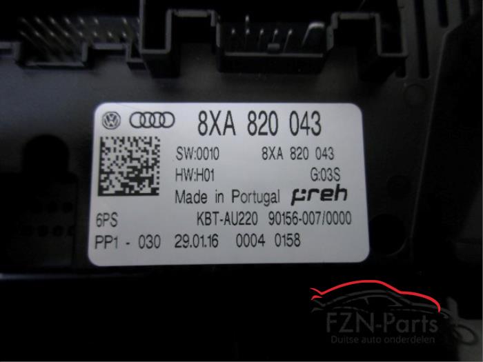 Climatronic Paneel Audi A1 (22744253)