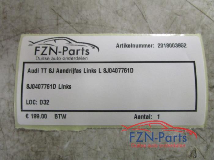 Aandrijfas links-voor Audi TT (22724682)