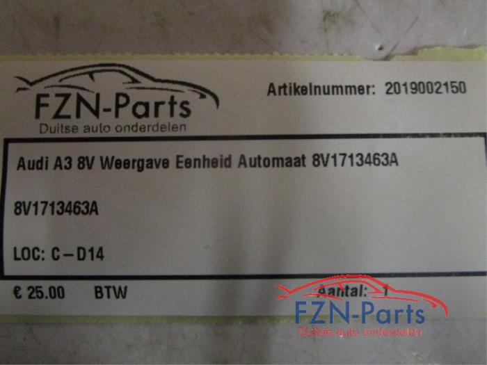 Standenschakelaar automaatbak Audi A3 (22742901)