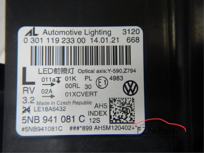 Koplamp links Volkswagen Tiguan (22721829)