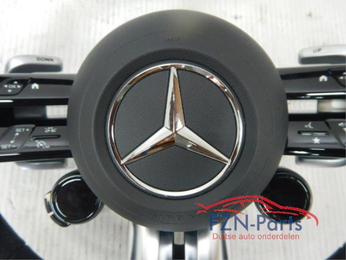 Mercedes-Benz C63 E63 W206 W213 AMG Stuur Leer MF+F1+Airbag