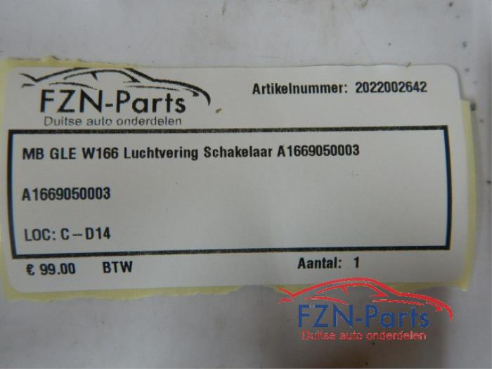Schakelaar (diversen) Mercedes GLE (22738456)