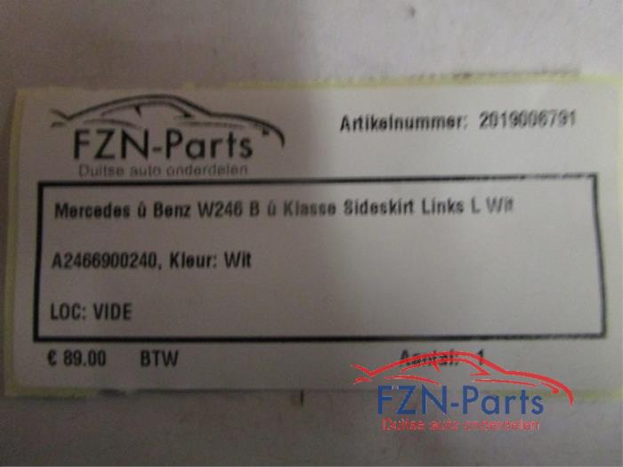 Zijskirt links Mercedes B-Klasse (22727597)