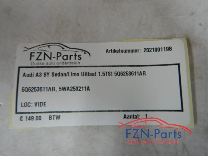 Uitlaat (compleet) Audi A3 (22740026)