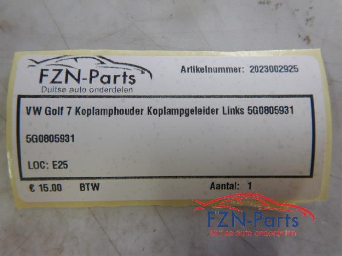 Koplampframe links Volkswagen Golf (22745441)
