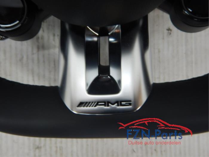 Mercedes-Benz C63 E63 W206 W213 AMG Stuur Leer MF+F1+Airbag
