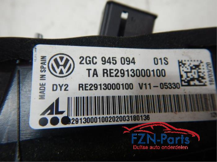 VW T-Roc Cabrio LED Achterlicht Achterklep Rechts