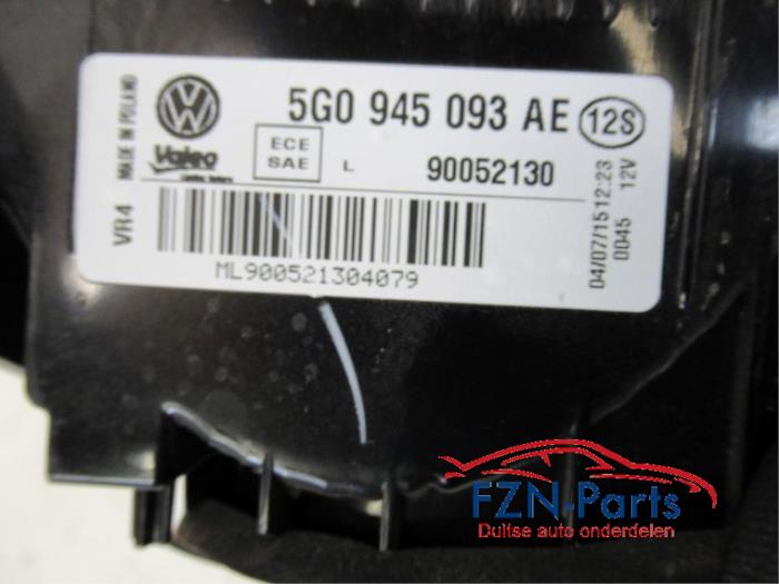 Achterlicht links Volkswagen Golf (22725068)