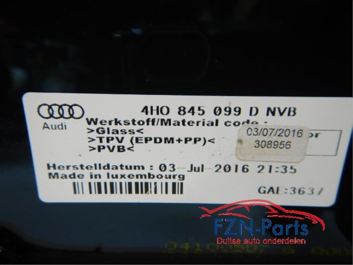 Voorruit Audi A8 (22744692)