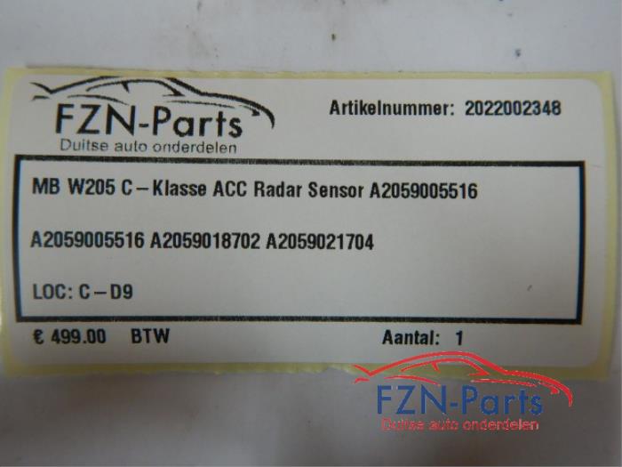 Radar sensor Mercedes C-Klasse (22745456)