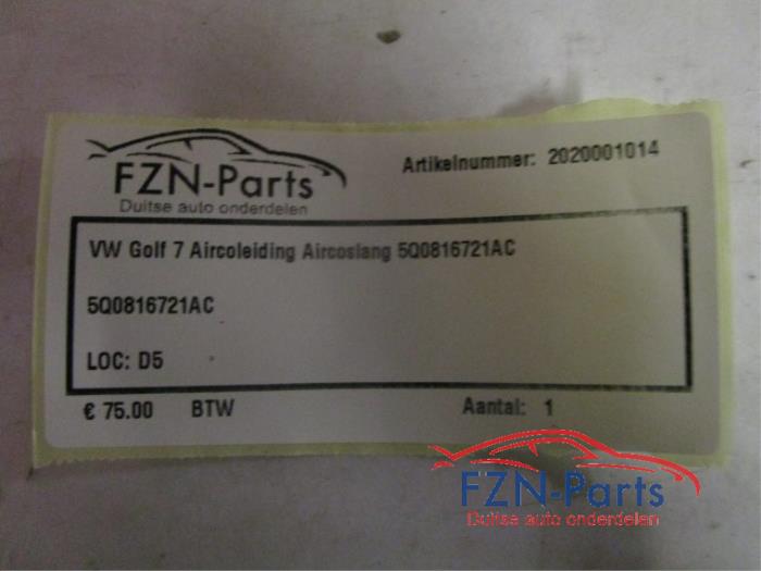 Airco Leiding Volkswagen Golf (22728726)