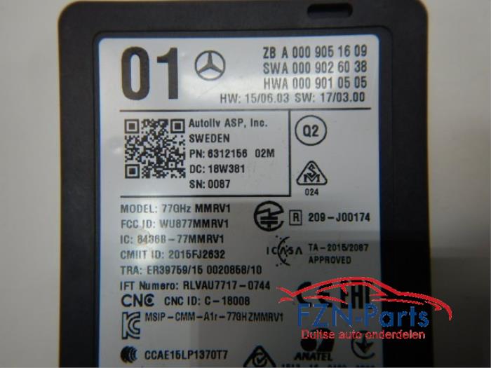 Radar sensor Mercedes Diversen (22745534)