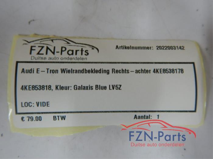 Wielrand achter Audi E-Tron (22741040)